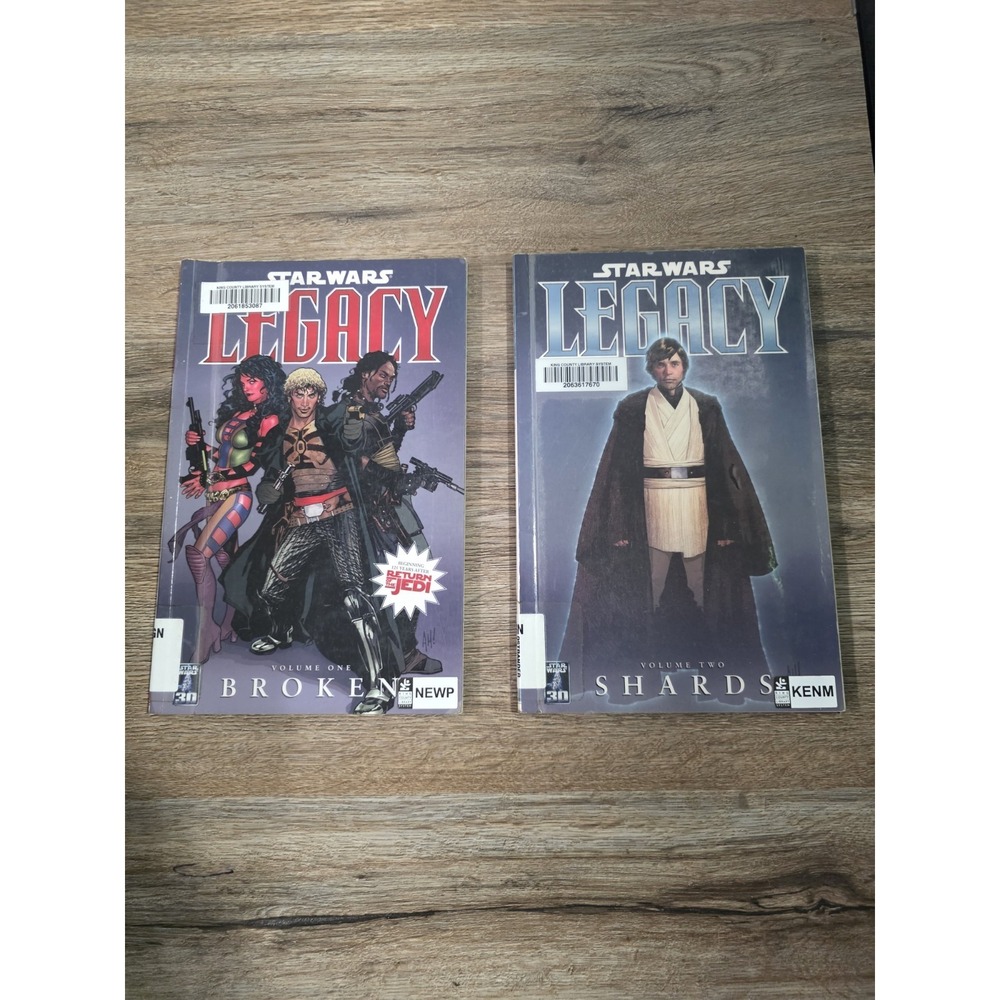 STAR WARS Legacy TPB Volume 1 And 2 Broken And Shards